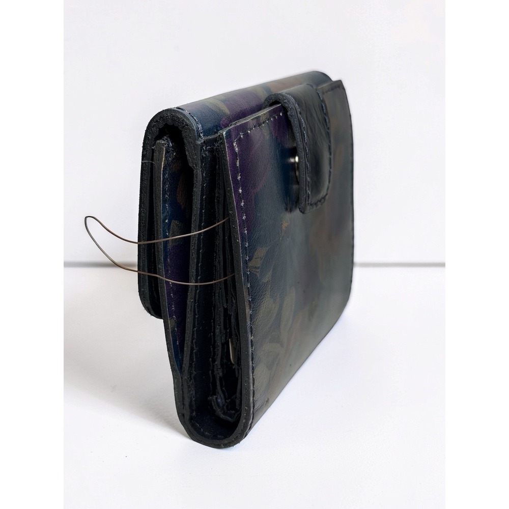 NEW! PATRICIA NASH Bi-Fold Wallet PERUVIAN PAINTING Leather RFID - Picture 6 of 8